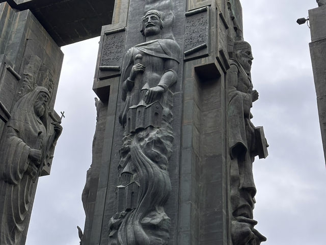 The most impressive monument in Tbilisi 