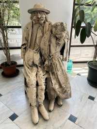 A taste of ancient life in town 