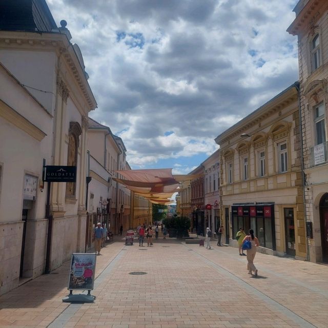 Pécs, the city center is gorgeous.