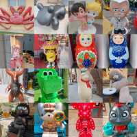 Qingdao, amazing puppets 