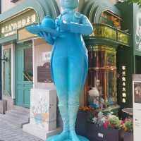 Qingdao, amazing puppets 