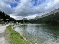 米蘇裡納湖畔的Grand Hotel Misurina住三晚