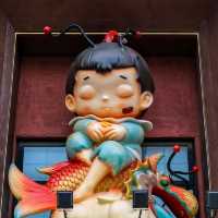 Statues in Hechai 1972, Hefei 🎭🧱