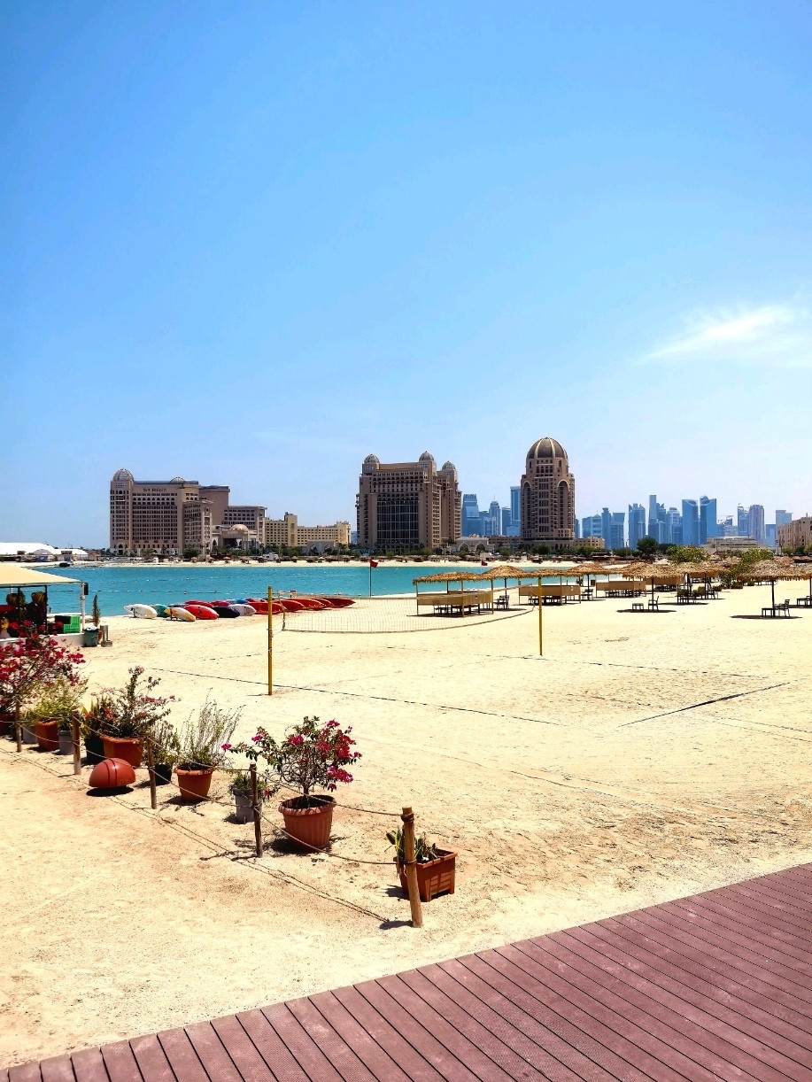 katara beach dress code Walk🌊 Doha tourist what to wear in qatar