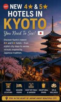 🚨 NEW 4⭐ & 5⭐ Hotels in Kyoto You NEED TO SEE! ⛩️Info + Link below✨