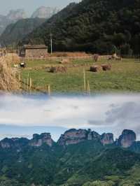 清幽山谷中的野奢“村舍”，270度躺看風景