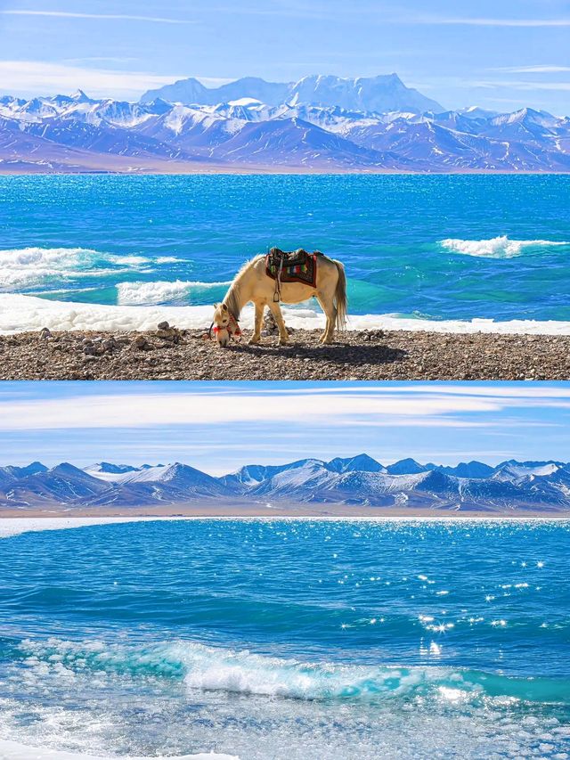 這裡不是冰島，也不是新疆，這裡是西藏納木措