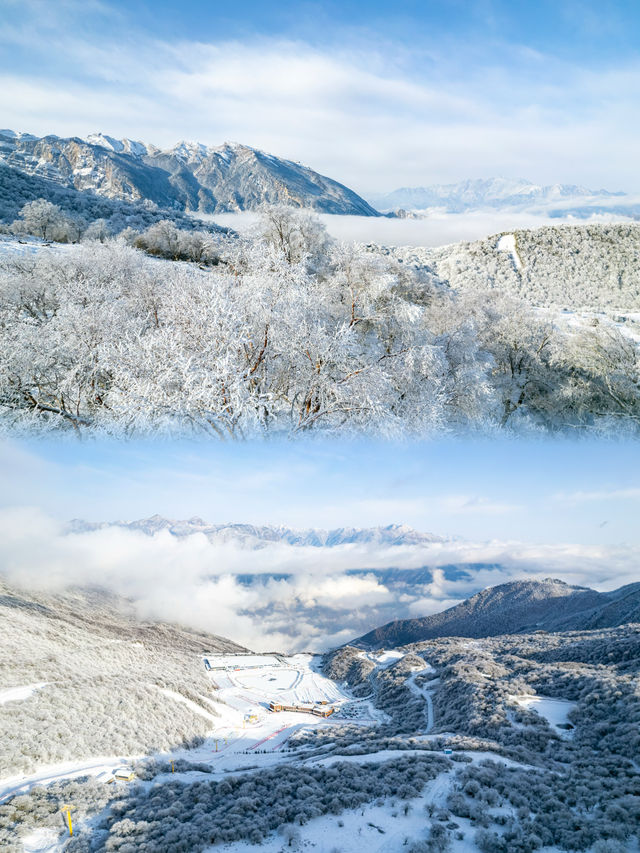 探索四川最適合滑雪的地方太子嶺