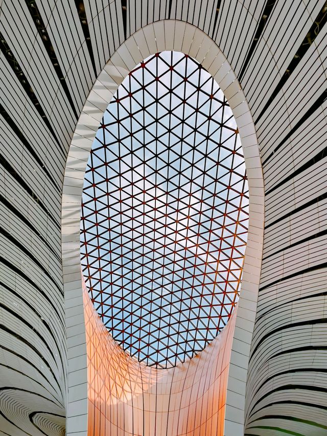北京大興機場，令人震撼的建築