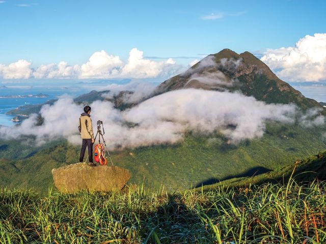 大東山：置身芒草花海，靜待落日晚霞