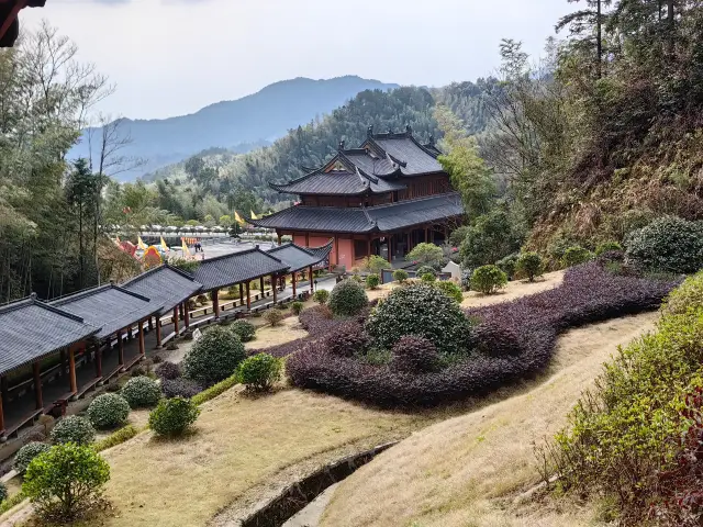 강서 무공산 양사모景区, 가장 편안한 등산 여행