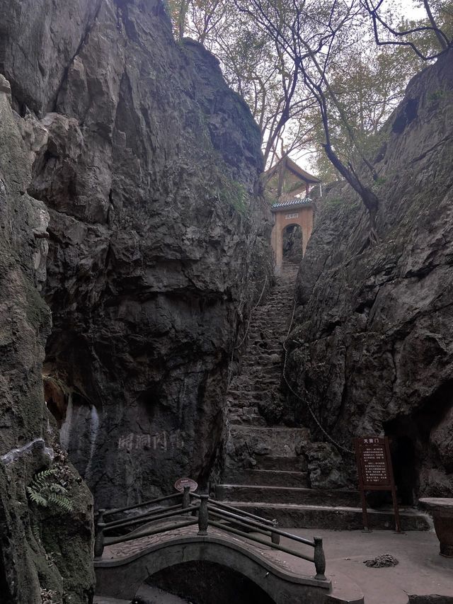 武漢小眾景點 白雲洞 好拍人少