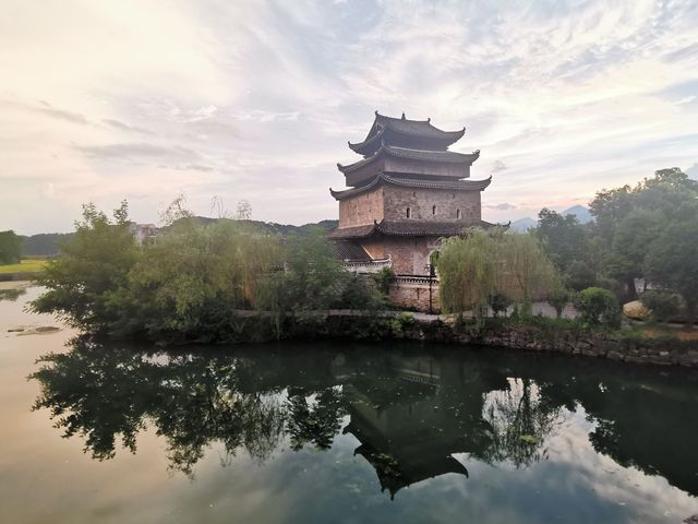 上甘棠村，世外桃園。