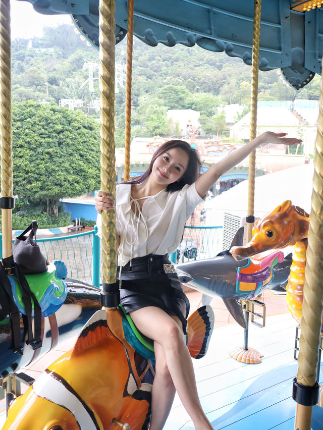 香港|藏在海洋公園裡的復古老大街 香港|藏在海洋公園裡的復古老大街