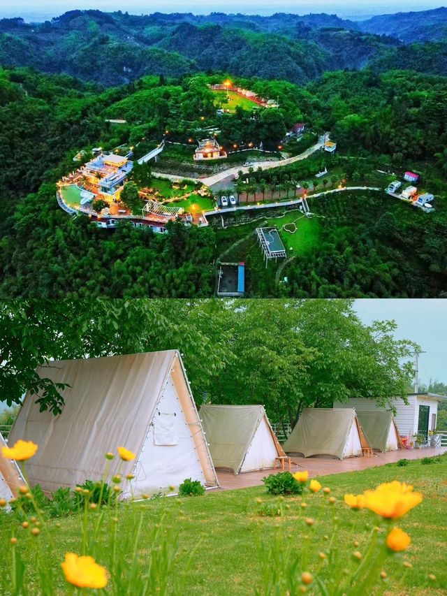 這片竹海深處居然藏了一個花園民宿！