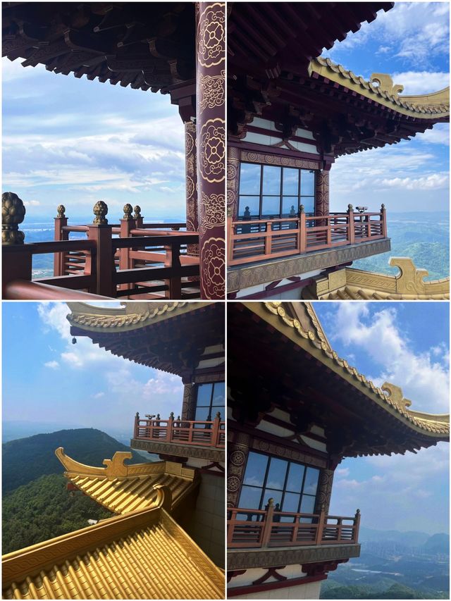黃石東方山風景區，登三楚第一山，去東昌閣一秒穿越大唐盛世！