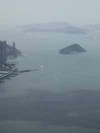 香港101大廈浪漫午餐。