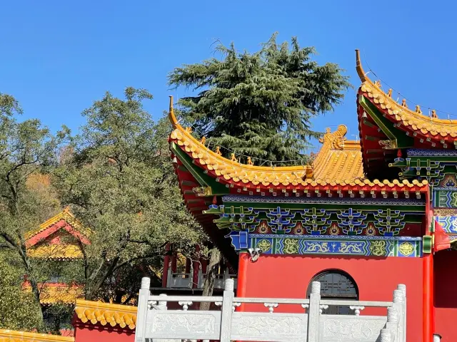 Lingyan Mountain in Nanjing.
