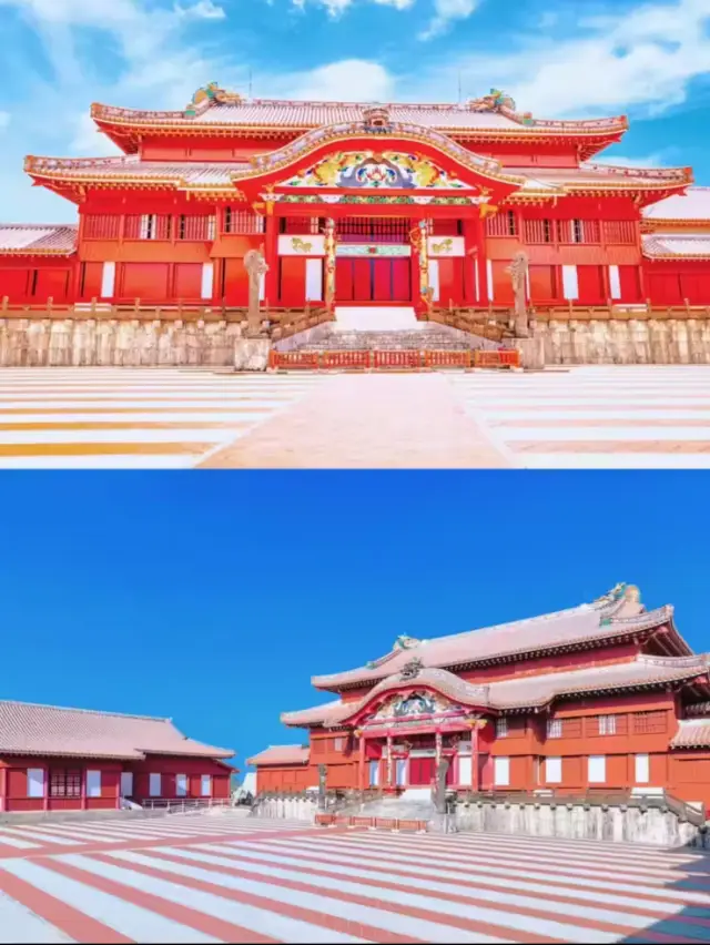 Visit of Shuri Castle in japan 🇯🇵