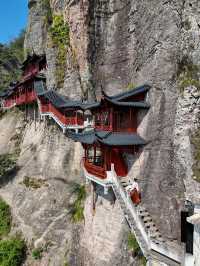 江南懸空寺打卡慶餘年同款。