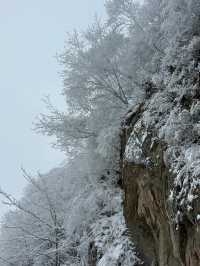 寶雞鳳縣嶺南公園|乘坐秦嶺小火車來看雪。