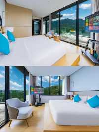 超大泳池張家界棲漫民宿的奇妙之旅。