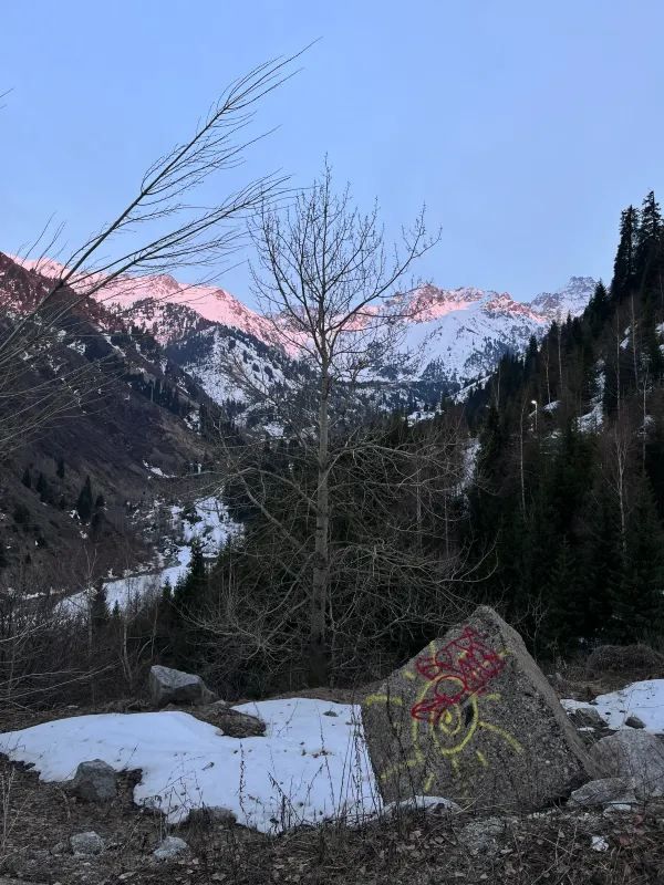 Climb a Snow Mountain for half a Euro! Half-Day Hike in Almaty's Shymbulak