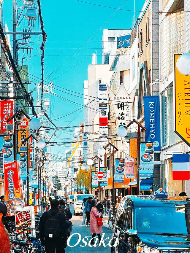 大阪通天閣行程攻略🎈 欣賞大阪的全景