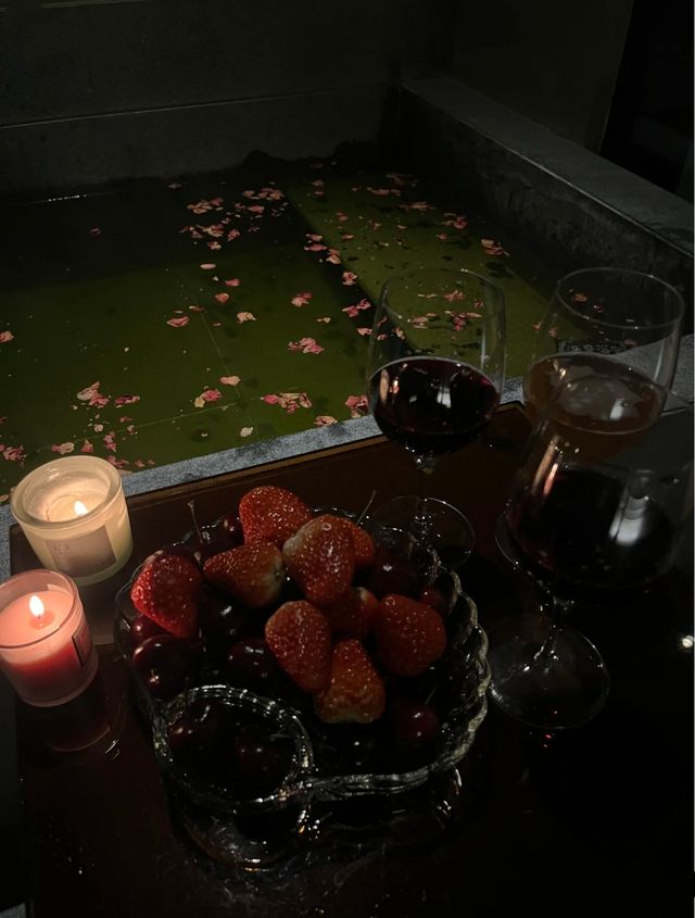 這家私湯酒店！我可以呆上一整天！！！
