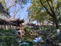 寧波中山公園遇上早春紅梅！