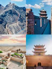 嘉峪關城，歷史悠長，古韻猶存，歲月之痕顯