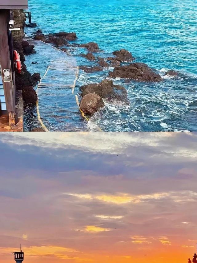 人返嚟啦，但係個心仲留喺北海，嗰片海真係令人難忘