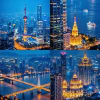 上海灘 陸家嘴夜景