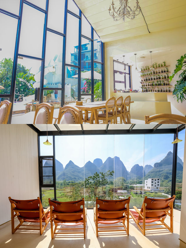 同閨蜜住進陽朔橘白，遇龍河邊嘅童話城堡
