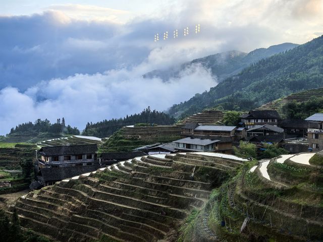 躺睇雲海梯田！呢間酒店先係龍脊最佳觀景位