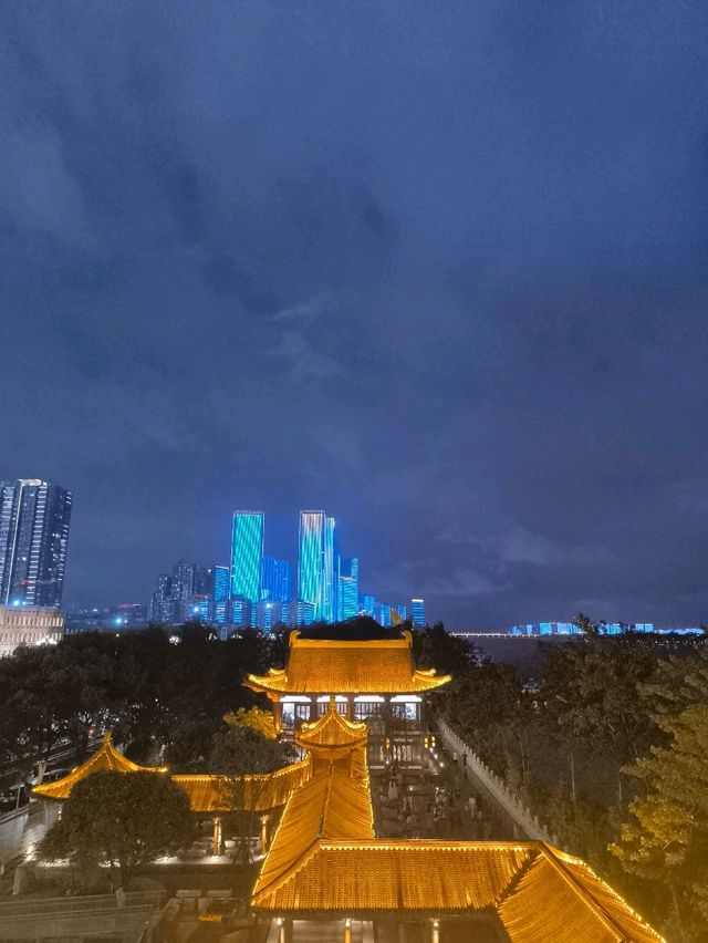 DuFu Pavilion Changsha night