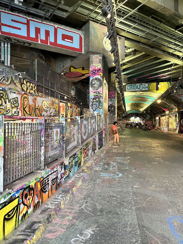 Graffiti Galore At The  Southbank Tunnels, You Haven’t Seen All Lf London Yet! 