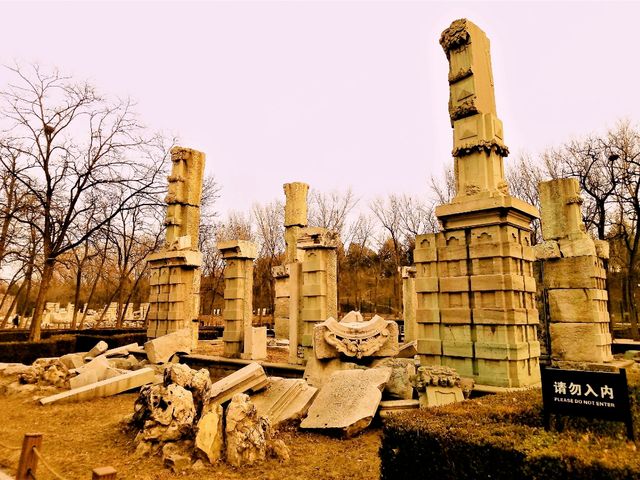 Winter's Echo: A Haunting Journey Through Beijing's Old Summer Palace