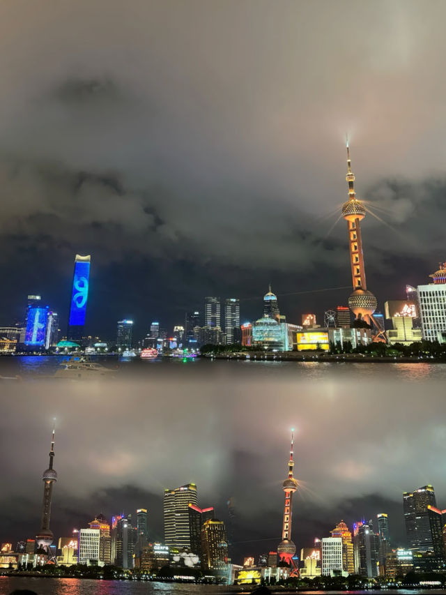 雨幕輕拂外灘夢，邂逅魔都夜上海的浪漫詩篇