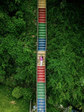 For these 18 photos… I specially went to Jiuhuang Mountain! Attached are the best photo spots