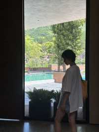 安吉親子封神民宿帶娃泡泳池玩陶藝太快樂