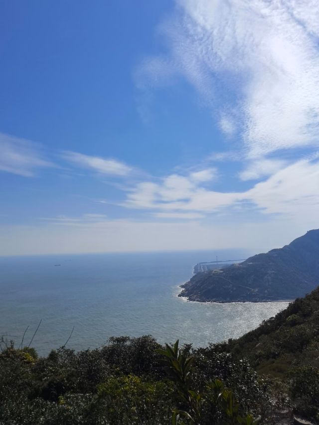 高欄島竟藏著一座風車山