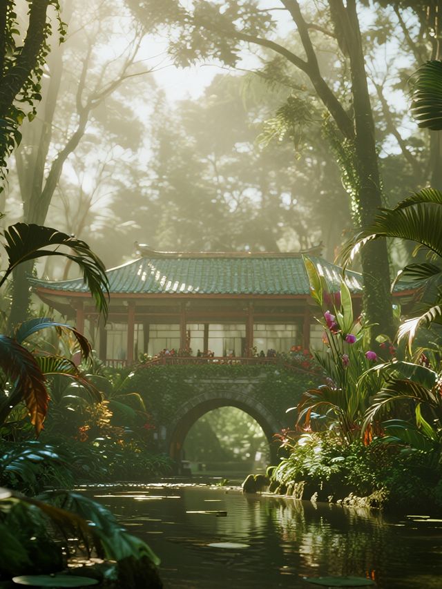 武漢植物園親子一日遊莫奈油畫般的遛娃地 武漢植物園親子一日遊莫奈油畫般的遛娃地