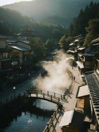 日本熊本親子遊住黑川溫泉旅館,私湯+懷石超讚