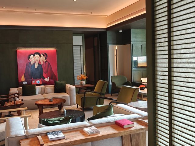 知其燃不知其所以燃，上海阿麗拉酒店