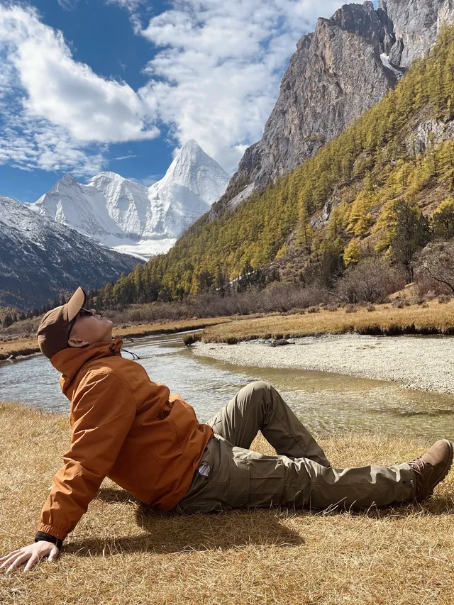 稻城亞丁｜人生照片+1！在英邁勇雪山腳下。