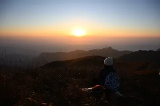 夜爬武功山（附簡單新人攻略版本）