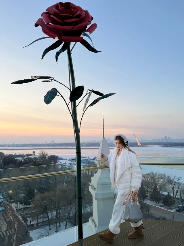 12月哈爾濱|江上城堡觀光索道美到心顫 12月哈爾濱|江上城堡觀光索道美到心顫