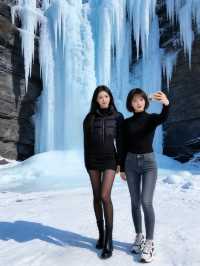 阜平冰瀑奇觀打卡小眾打卡徹底征服了我