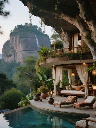 I've climbed many mountains, but this "Lazy Person's Immortal Mountain" has completely won me over!